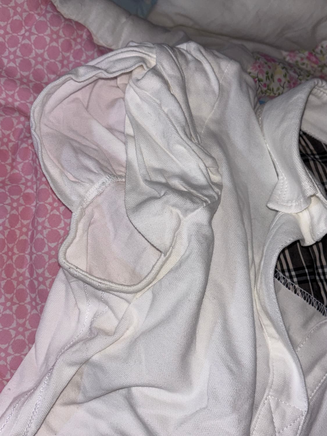 버버리 블랙라벨 반팔 퍼프티 상품이미지2