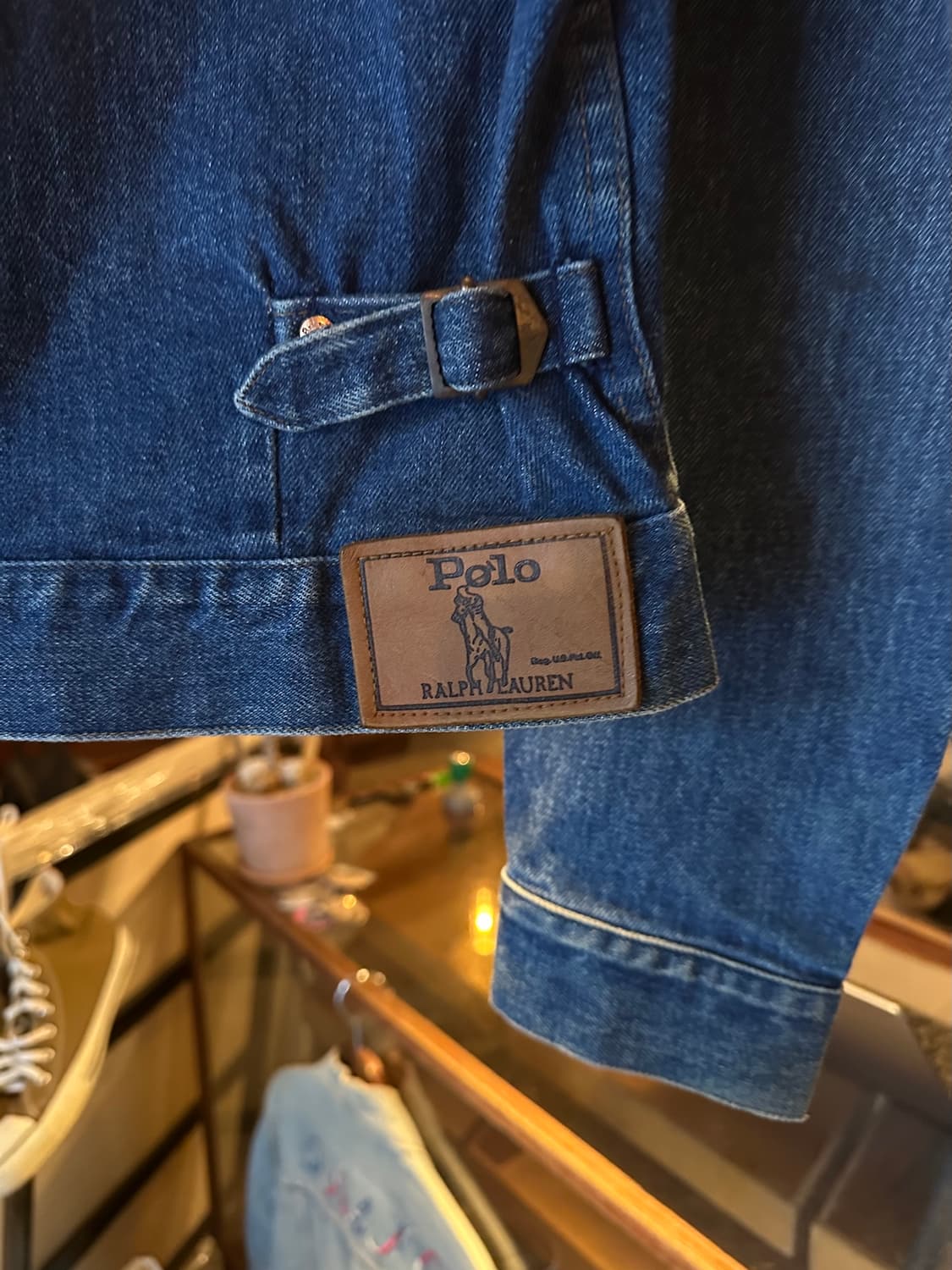 80s USA 빈티지 폴로 랄프로렌 2세대 데님 자켓 상품이미지6