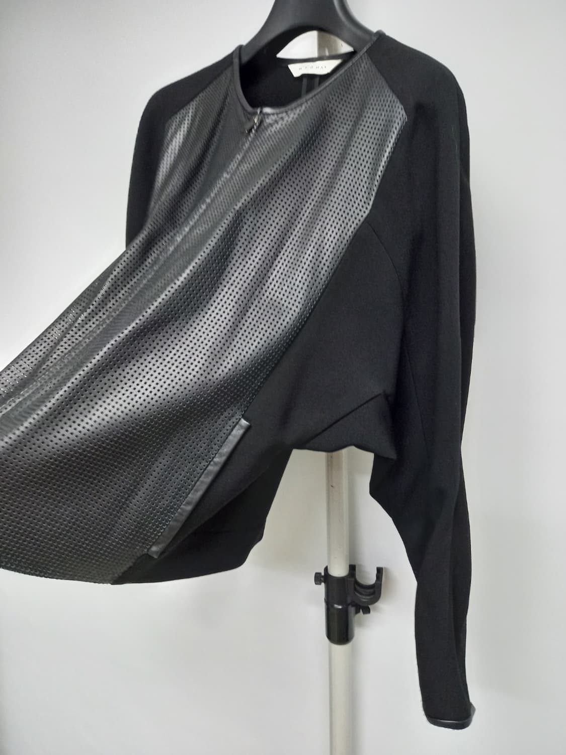 미샤 MICHAA 춘추 양가죽배색 자켓 55 상품이미지4