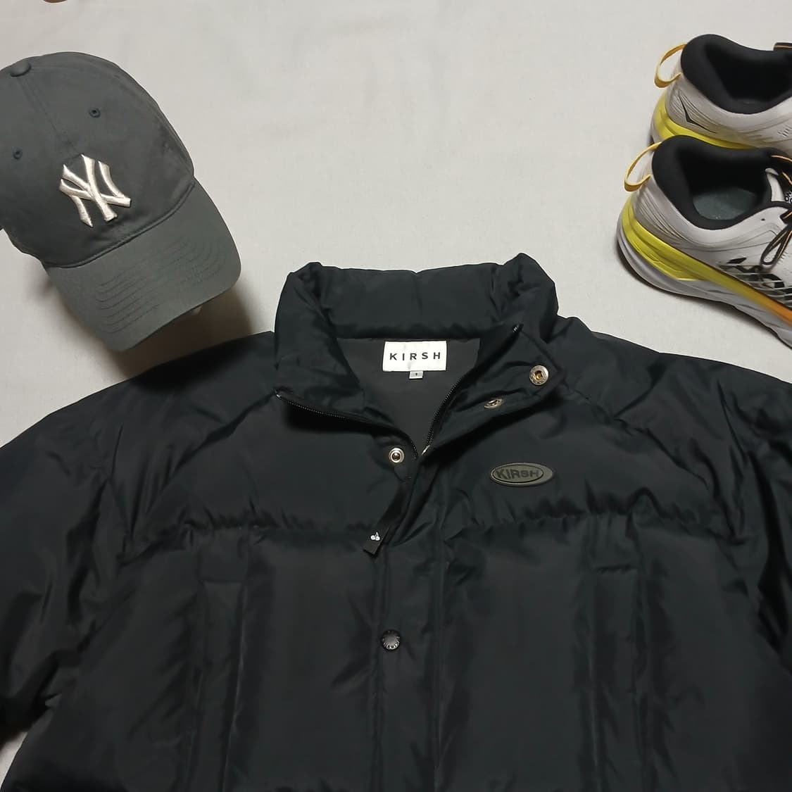 kirsh 키르시 체리 푸퍼 크롭 숏패딩 겨울 자켓 다운 상품이미지2