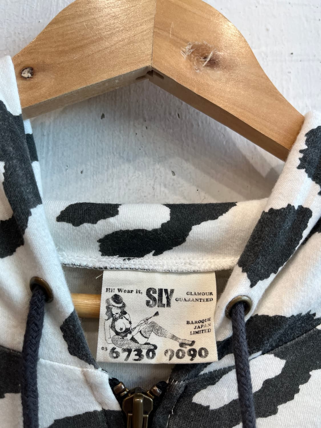 SLY JPN 레오파드 후드집업  상품이미지4