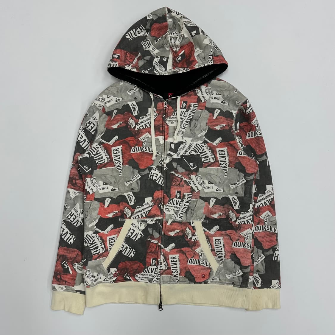 Quik silver graphic zip- hoodie 상품이미지5
