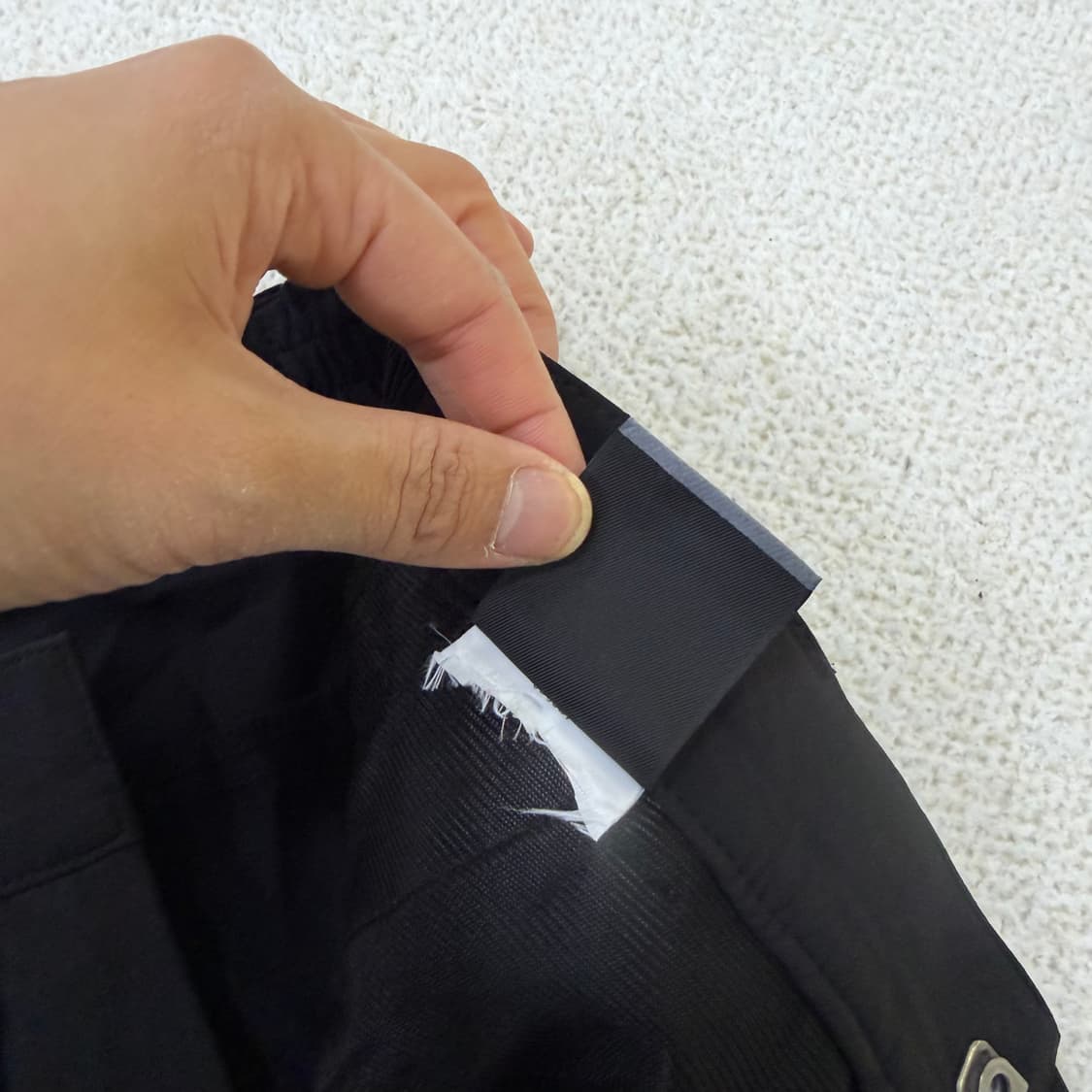 실측확인 블랙야크 블랙 팬츠 0512H 상품이미지4
