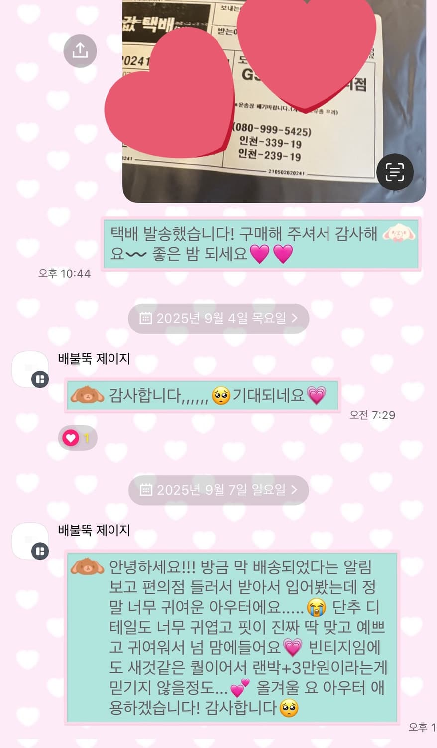 일본 빈티지 갸루 코트 랜박 랜덤박스 양지뢰 양산형 리즈리사 오네 히메 상품이미지6