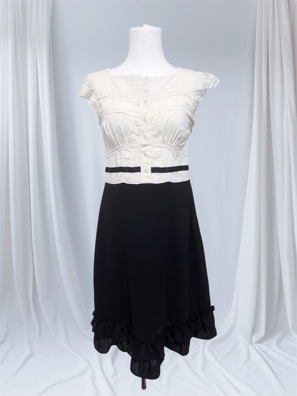 빈티지 로걀 스나계 공겜여주 원피스 상품이미지1