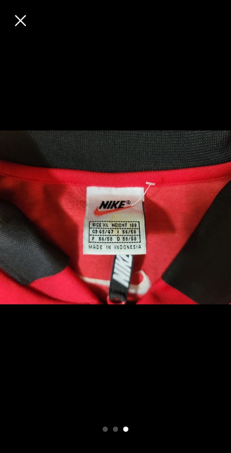 나이키 레드 하프집업  XL 상품이미지3