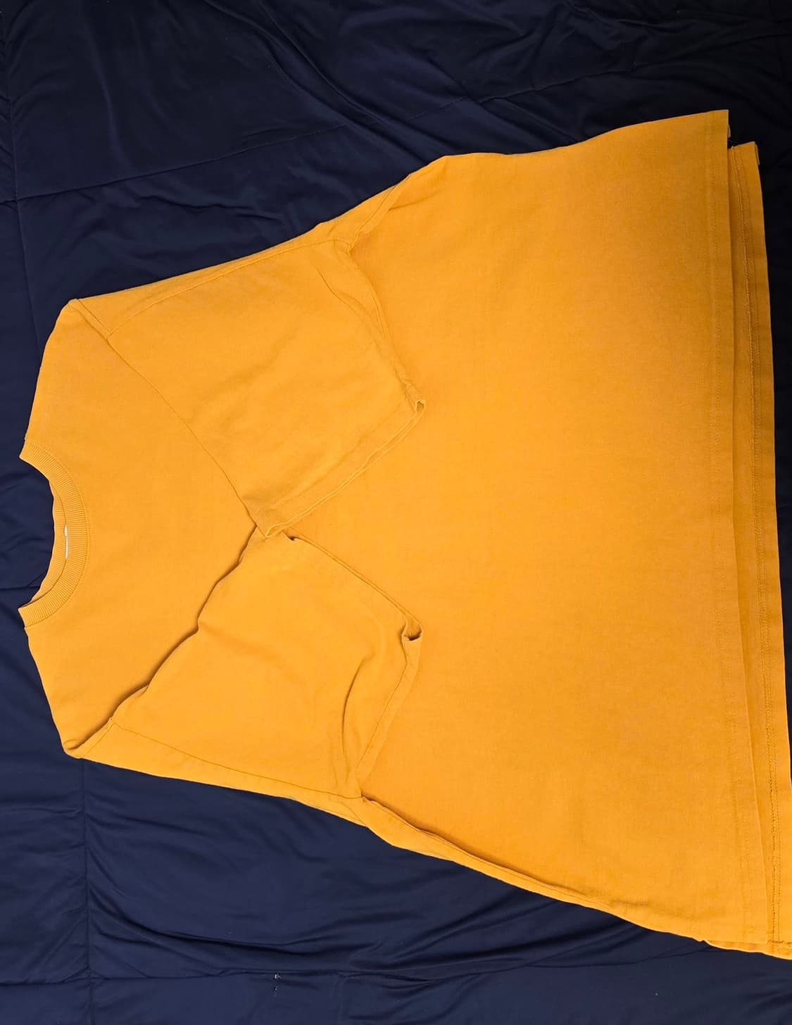 acon 아콘스튜디오 TR 오버 머스타드 반팔티셔츠 박스티 상품이미지5