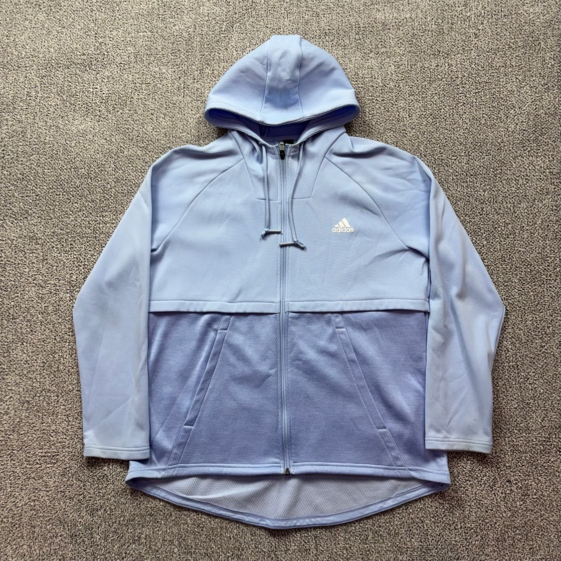 아디다스 클리마웜 백삼선 후드 집업 상품이미지1