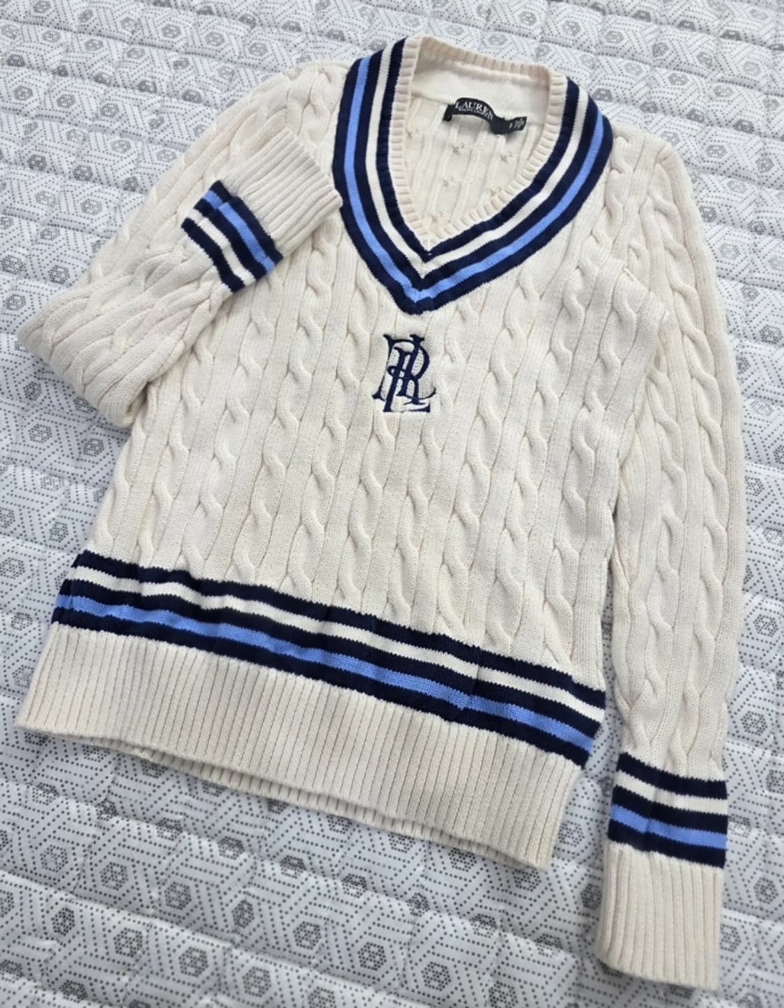 로렌 랄프로렌 크리켓 케이블 니트 스웨터 ~55 상품이미지3