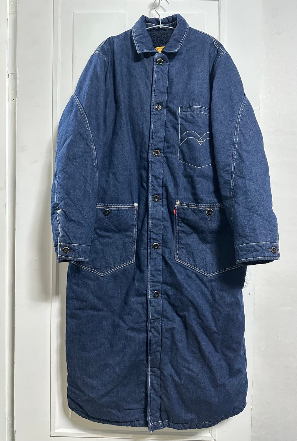 리바이스 레디 데님 롱코트 상품이미지1