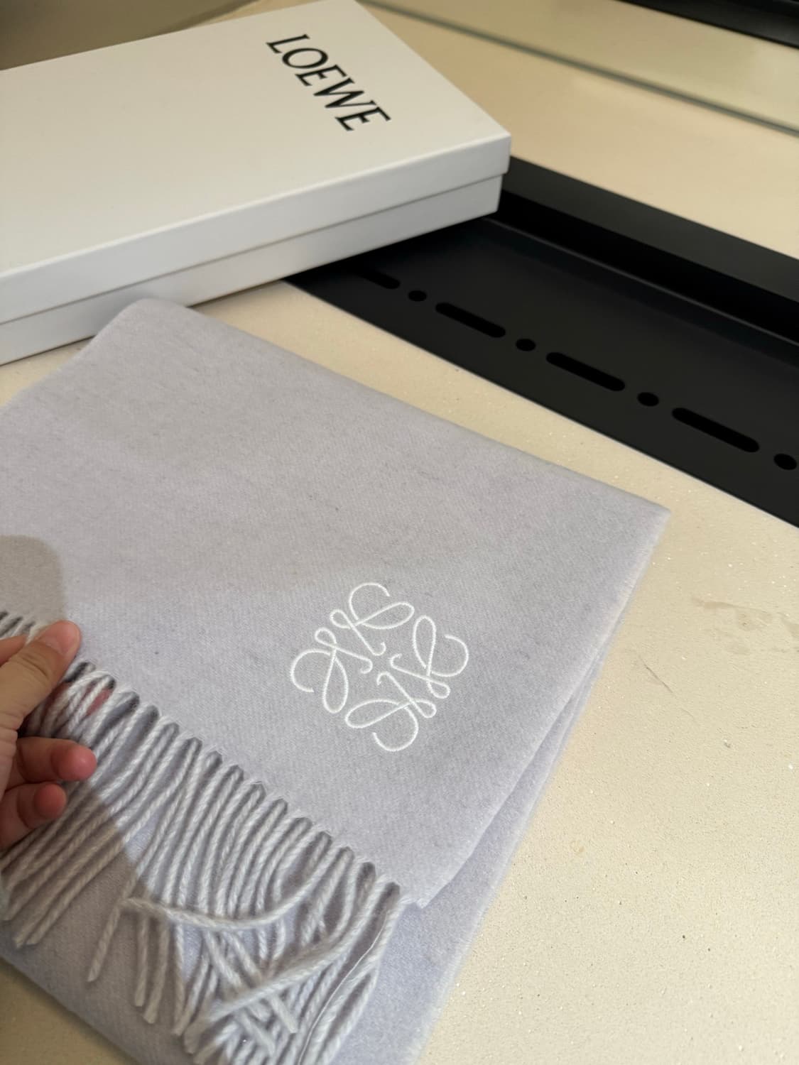 버버리 양면 머플러 램스울 100% 추동 단품
 상품이미지2