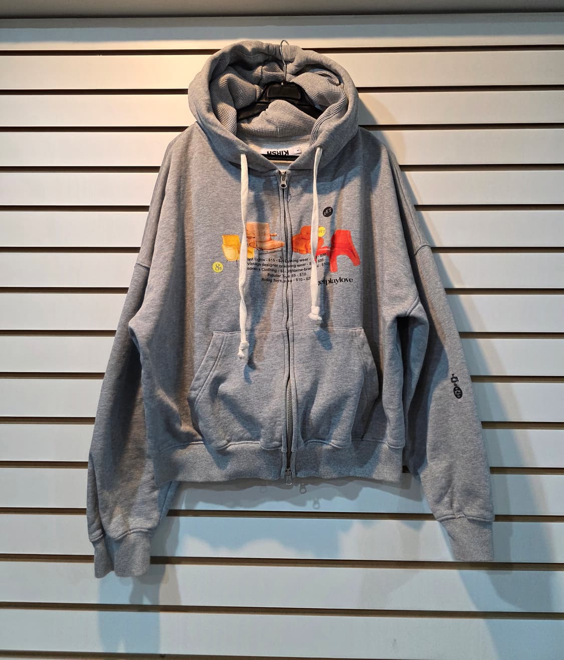 (여성) 케쥬얼 빈티지 후드집업 상품이미지1