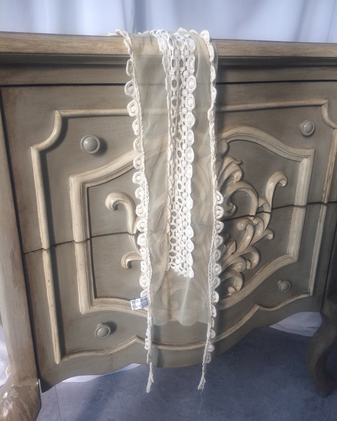 crochet trimming scarf 상품이미지3