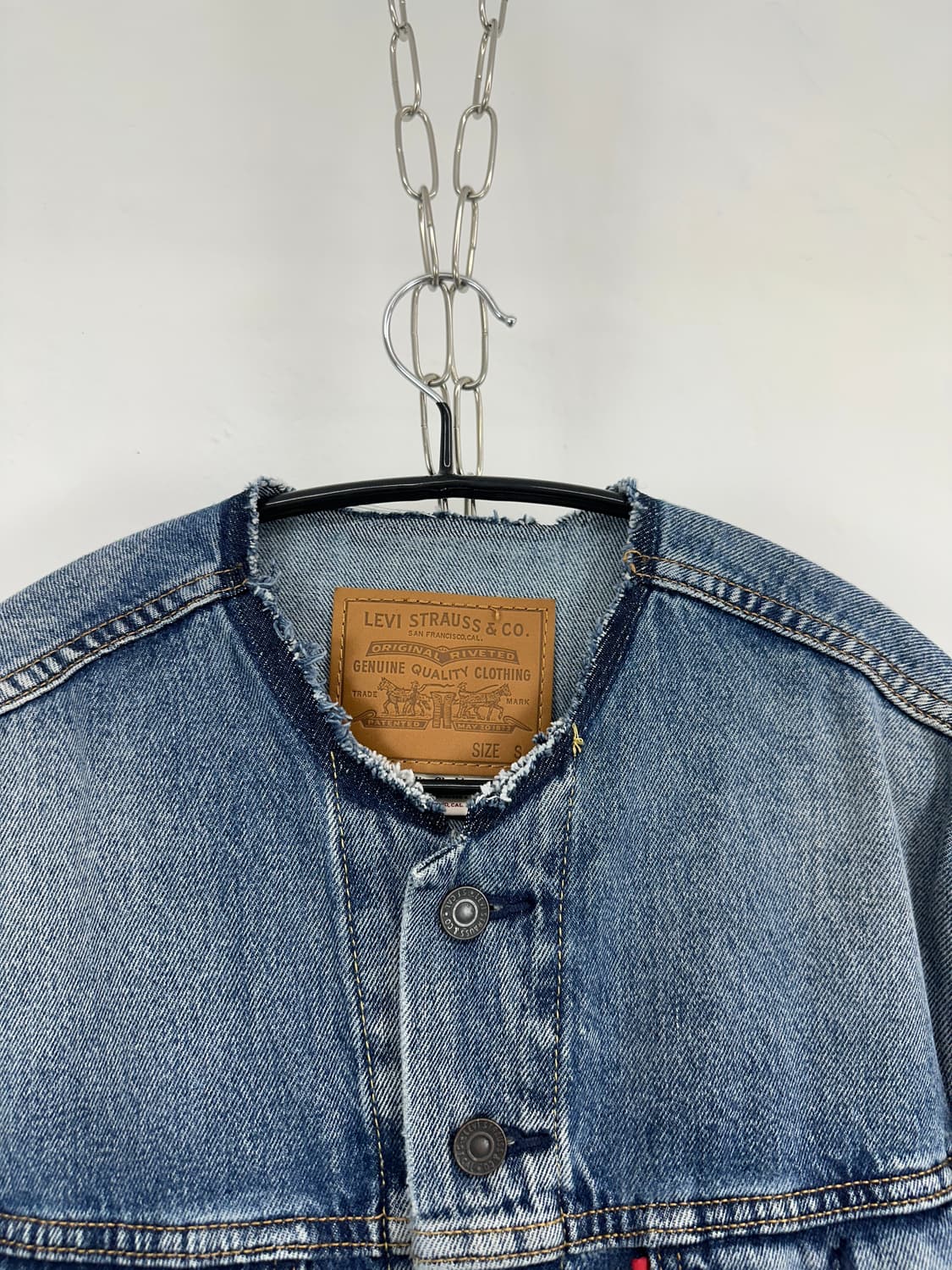 Levi’s Premium Big E Type III Cut-Off De 상품이미지4