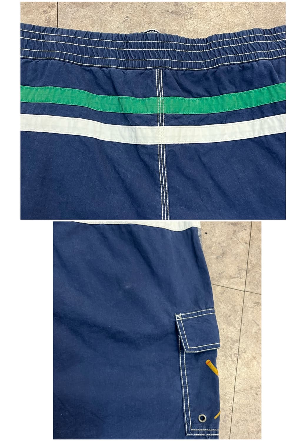 폴로 랄프로렌 밴딩 하프 팬츠 네이비 L #csz3718 상품이미지10