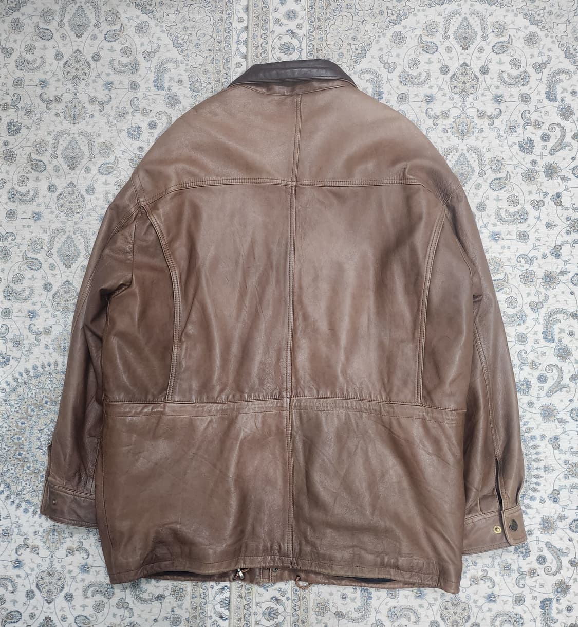 90s 빈티지 리얼 레더 M65 자켓 L (115까지) 상품이미지3