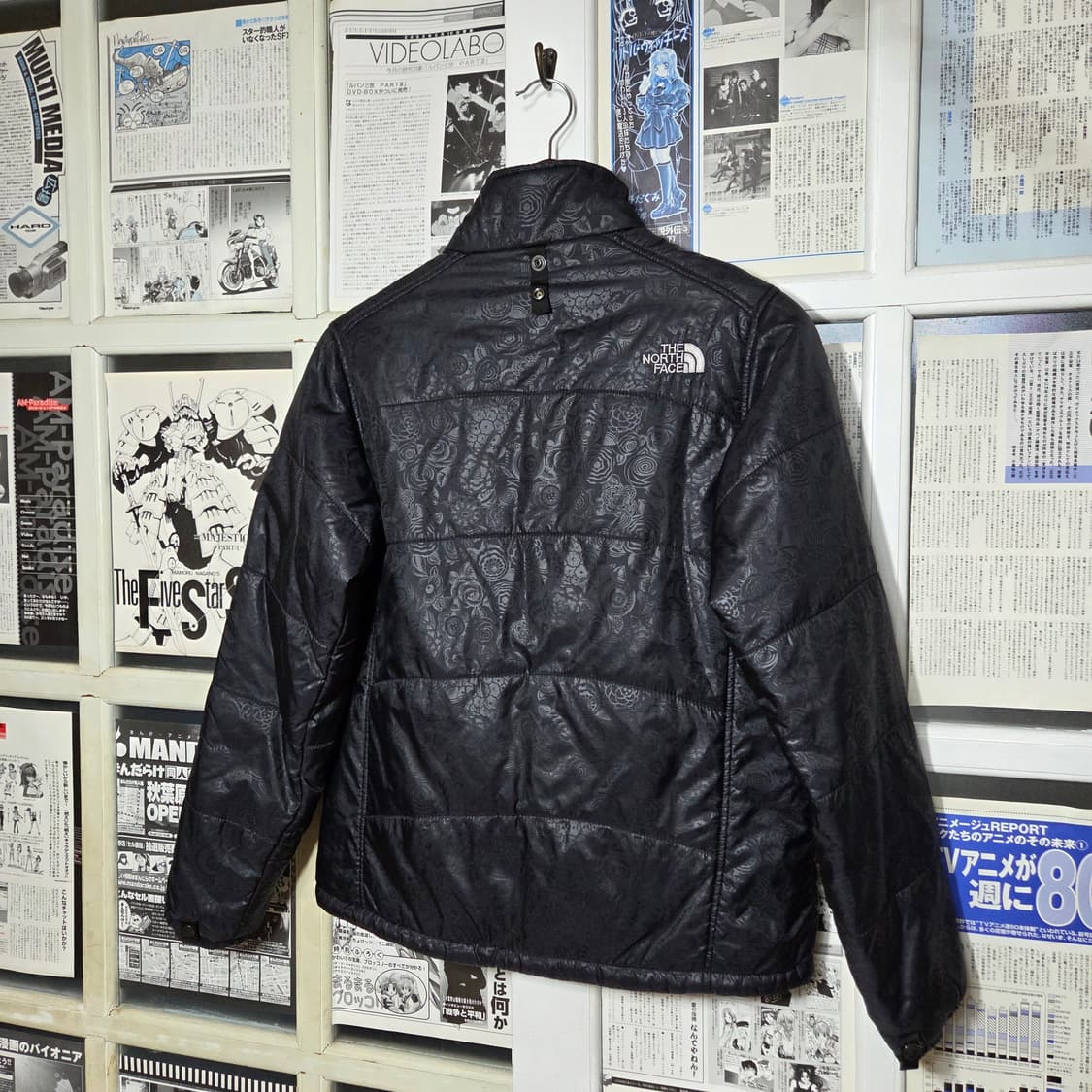 노스페이스 페이즐리 블랙 경량 패딩 상품이미지4