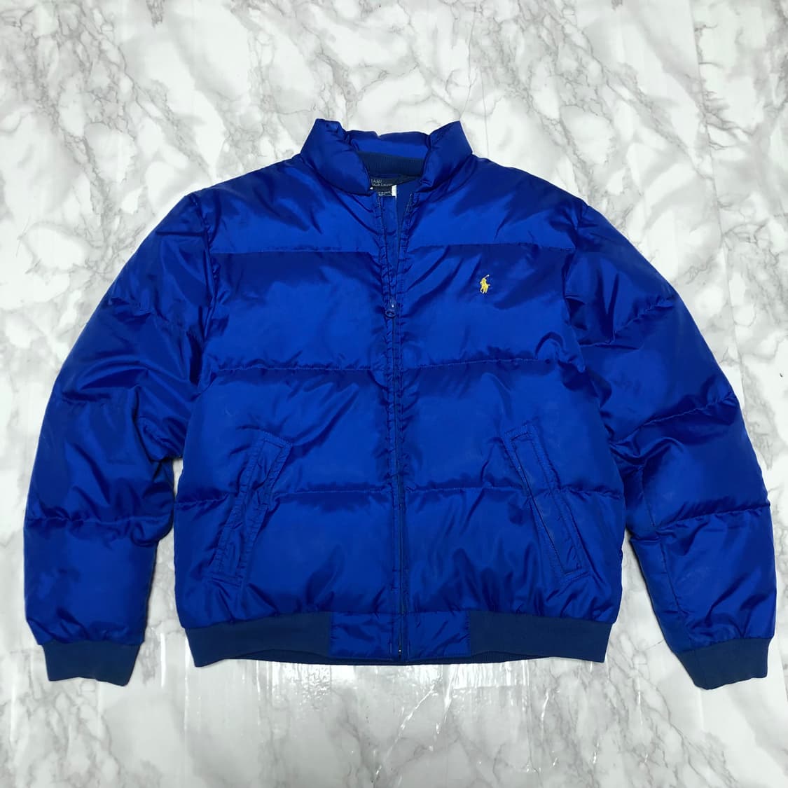 폴로 랄프로렌 푸퍼 패딩 다운 자켓 리얼블루 상품이미지1