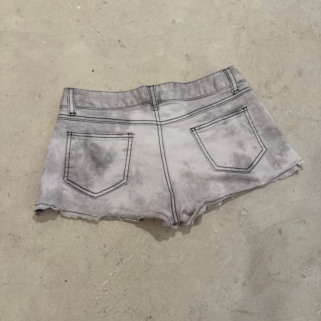 핑크 그레이 타이다이 반바지 상품이미지4
