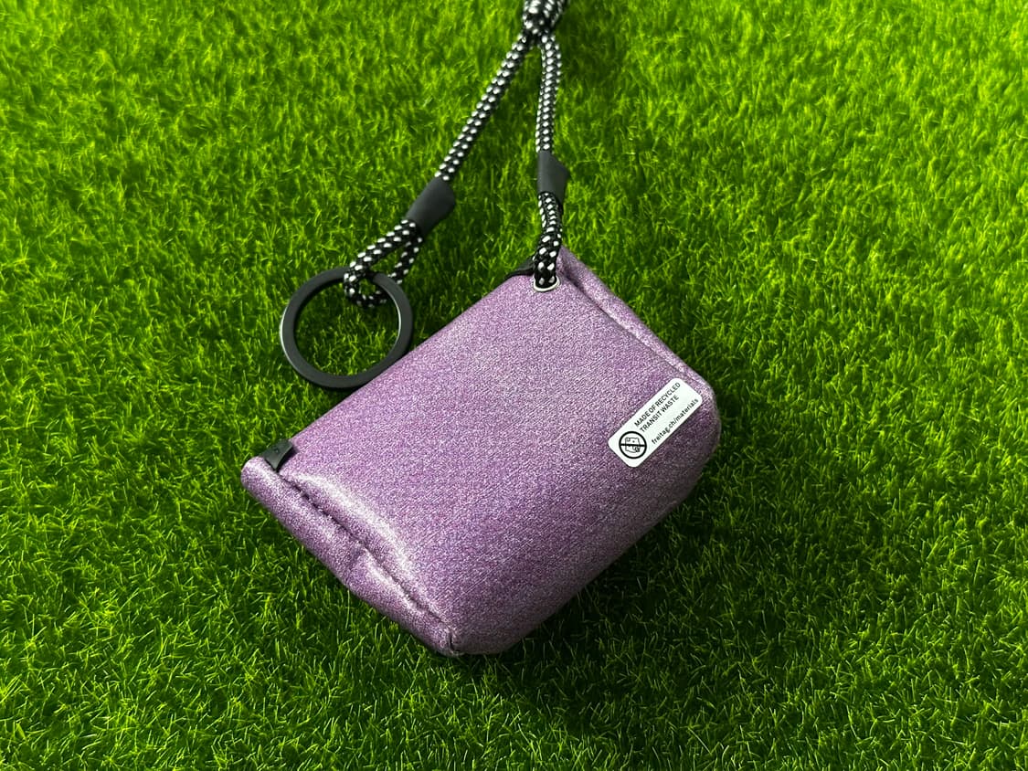 [새상품] 프라이탁 희귀 퍼플 미니 키링 #에어팟키링파우치 상품이미지7