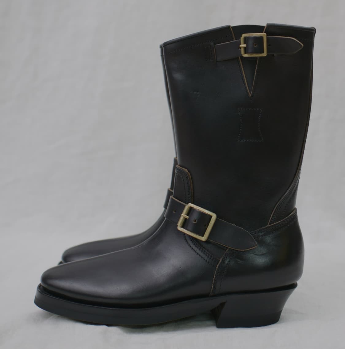 브라스도쿄 클린치 엔지니어 부츠 블랙 홀스벗 7 상품이미지4