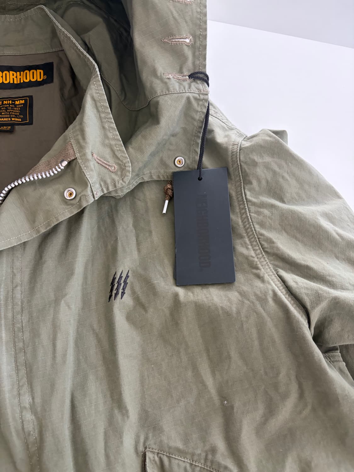 네이버후드 m 51 피쉬테일 자켓 / L 상품이미지3