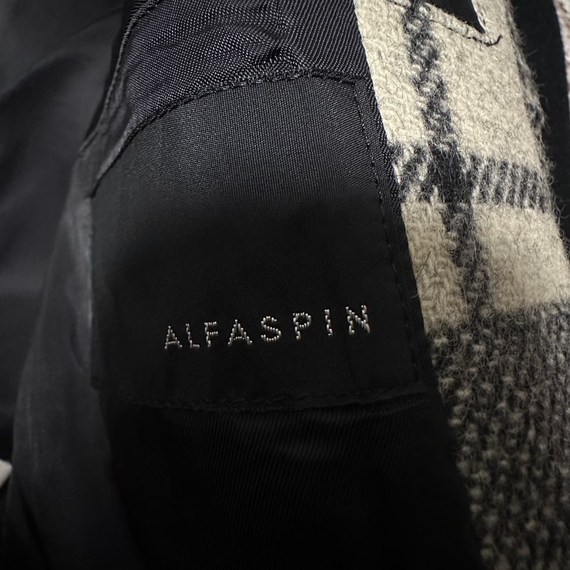 ALFASPIN 90's japan made mix coat jacket 상품이미지3