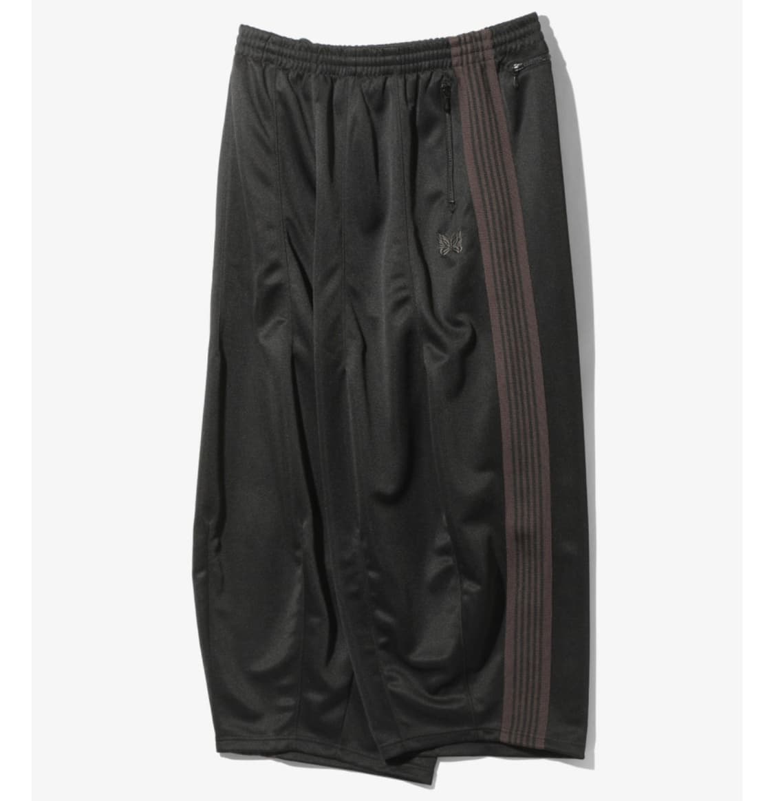 니들스 팩토리 HD 트랙 팬츠 폴리 스무스 블랙 브라운 상품이미지6