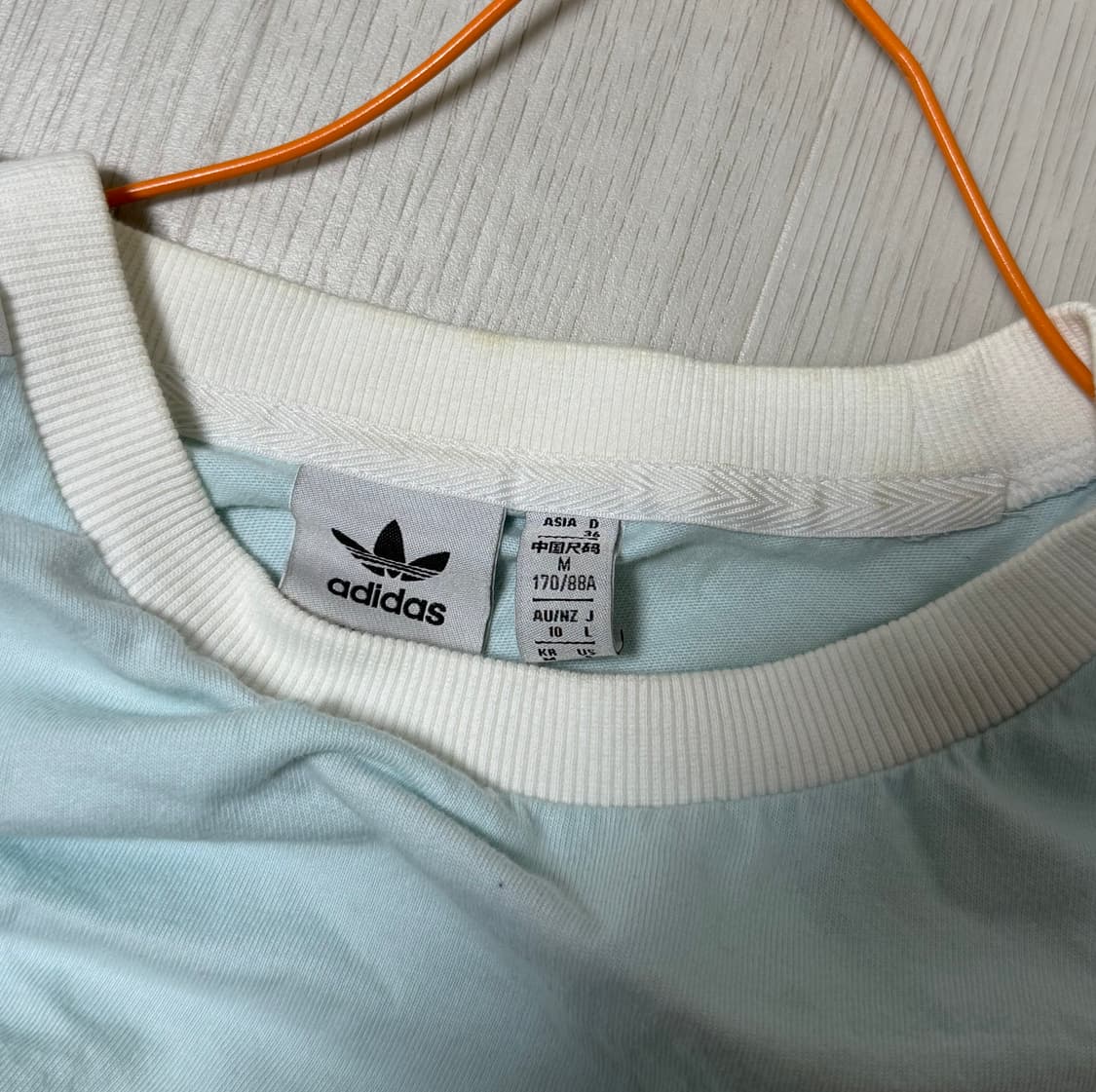 아디다스 셔링 코르셋 반팔 티 상품이미지4