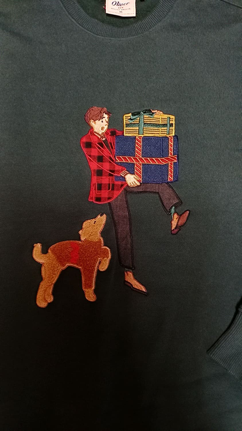 올젠 올리버 맨투맨 95 가슴51 기장67 상품이미지2