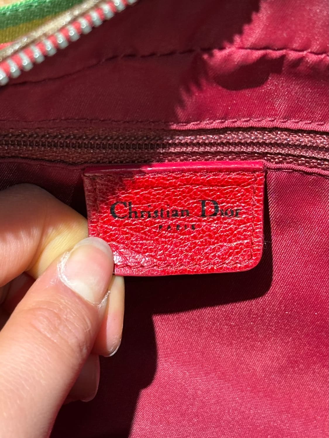 크리스찬 디올 라스타 트로터 캔버스 크로스백 상품이미지8