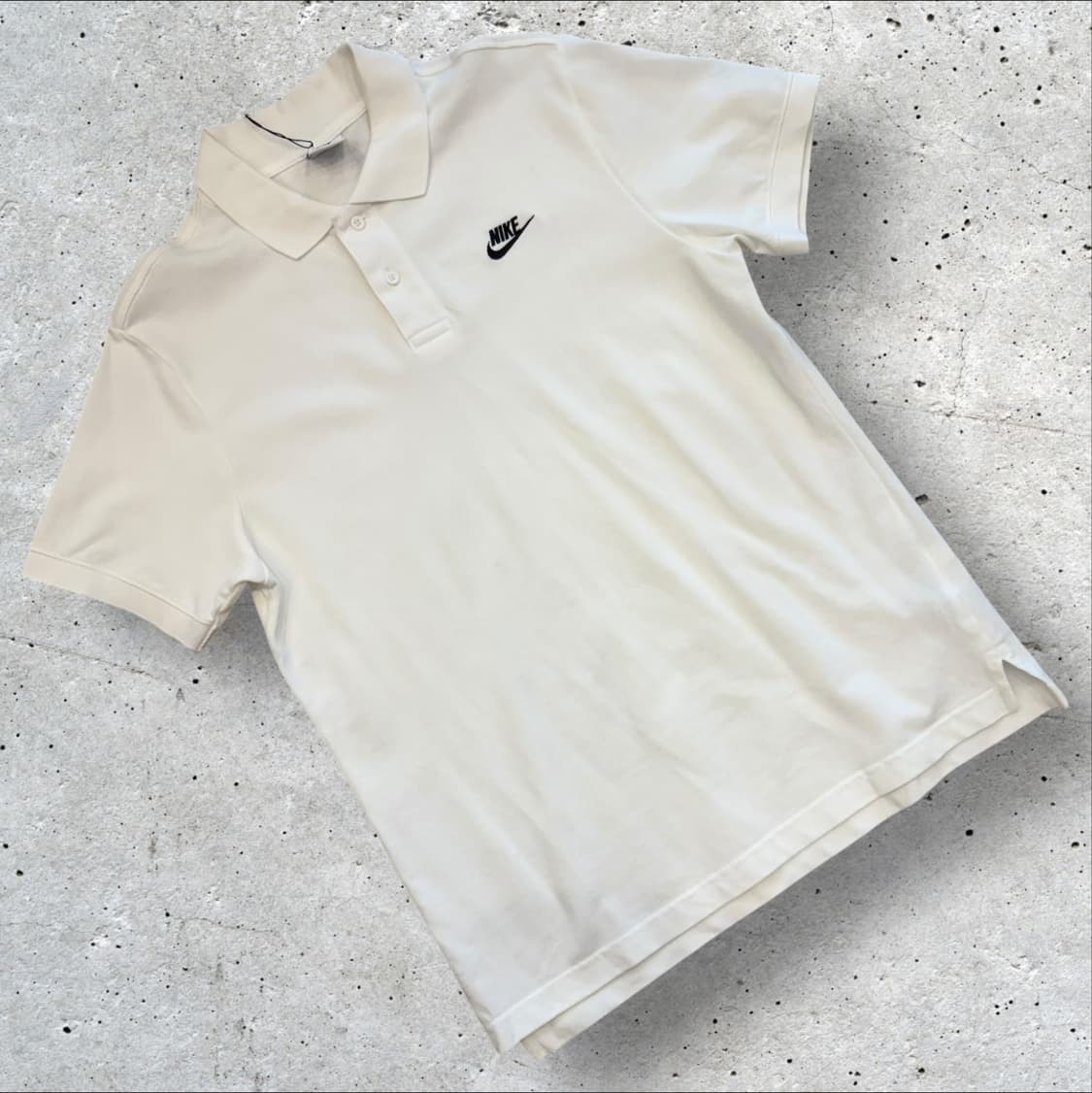 [M] 나이키 화이트 폴로 반팔 티셔츠 C660 상품이미지1