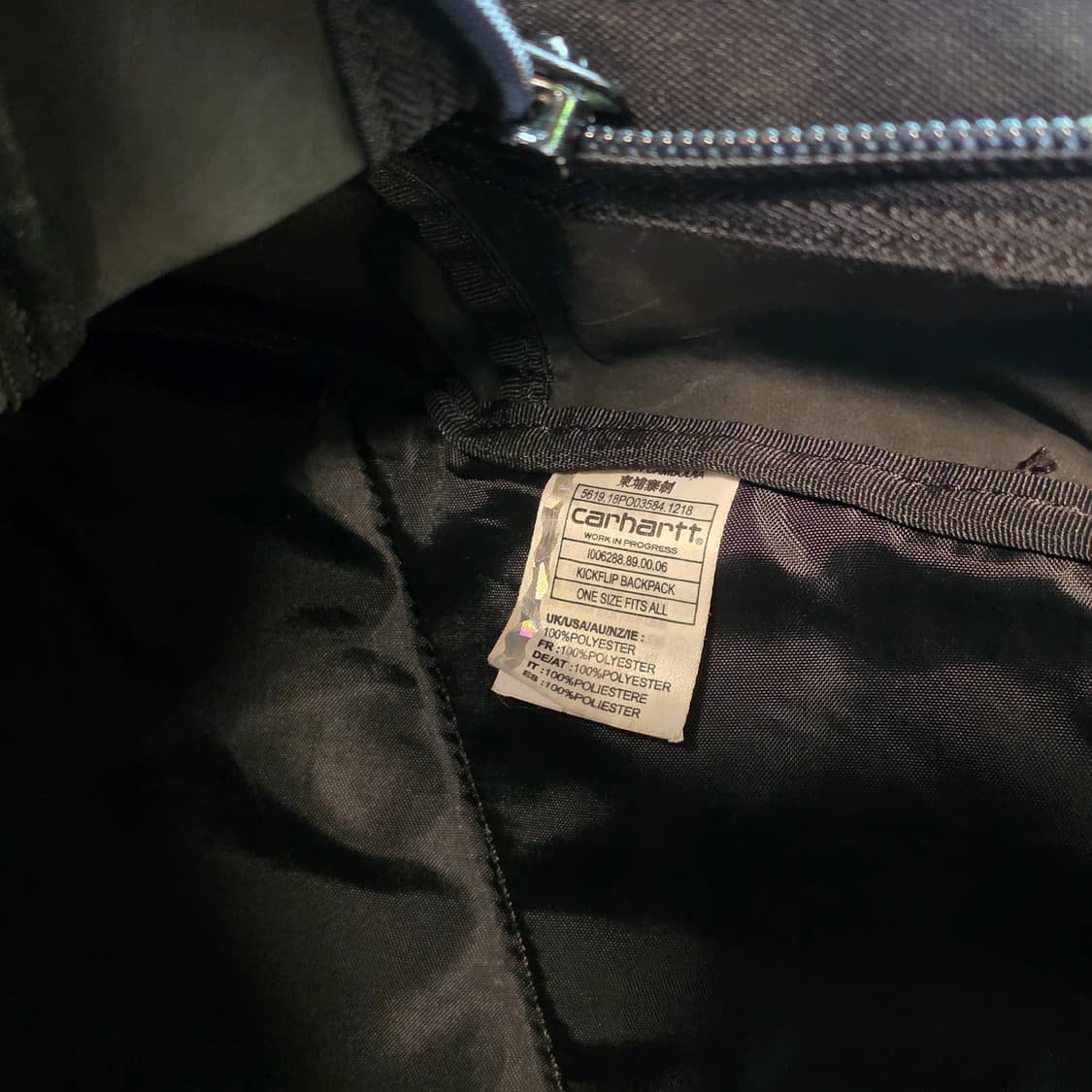 칼하트 블랙 백팩  상품이미지10