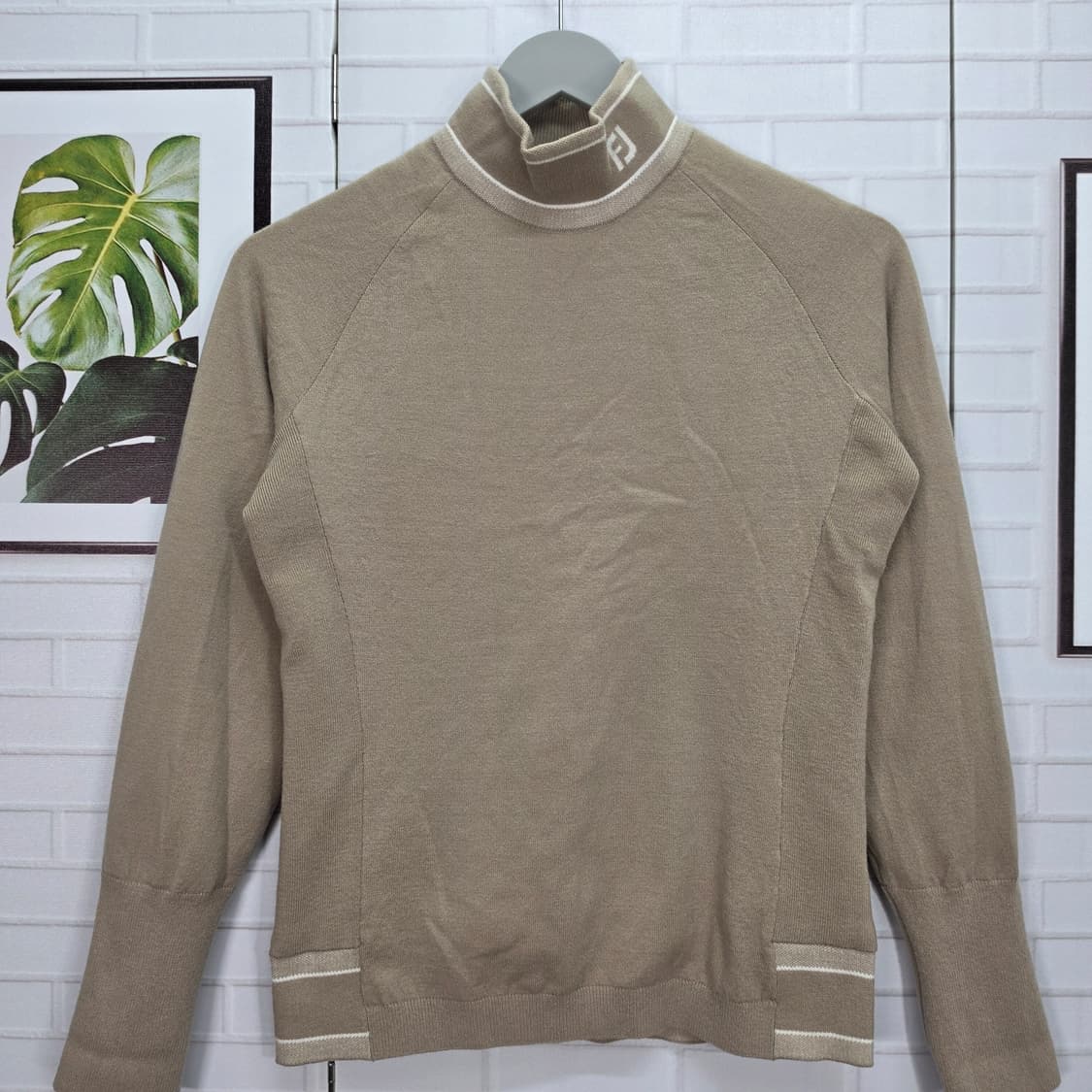 풋조이 골프 하이넥 방풍 긴팔 니트 스웨터 S사이즈 상품이미지2