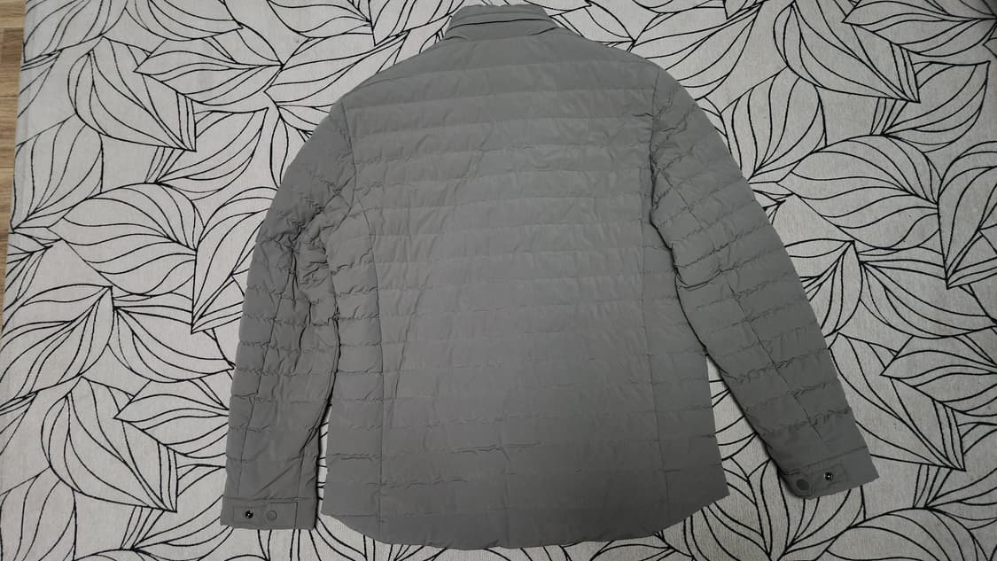 질스튜어트 남성 트래블러 경량패딩 점퍼 그레이  L 넉넉100 상품이미지2