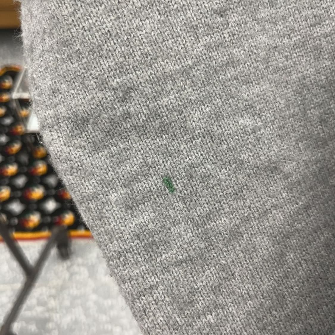 마르디메르크디 키치 딥그린 플라워 니트 105 C07651 상품이미지6