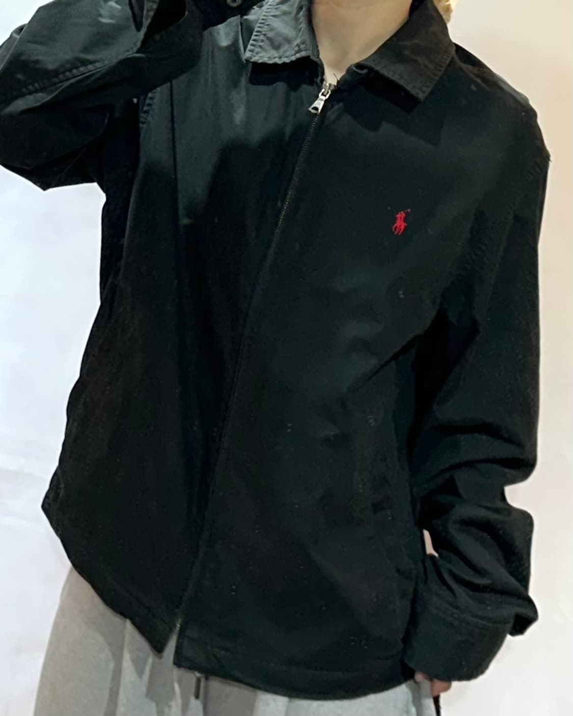 폴로랄프로렌 레드 포니 블랙 스윙톱 자켓 상품이미지1