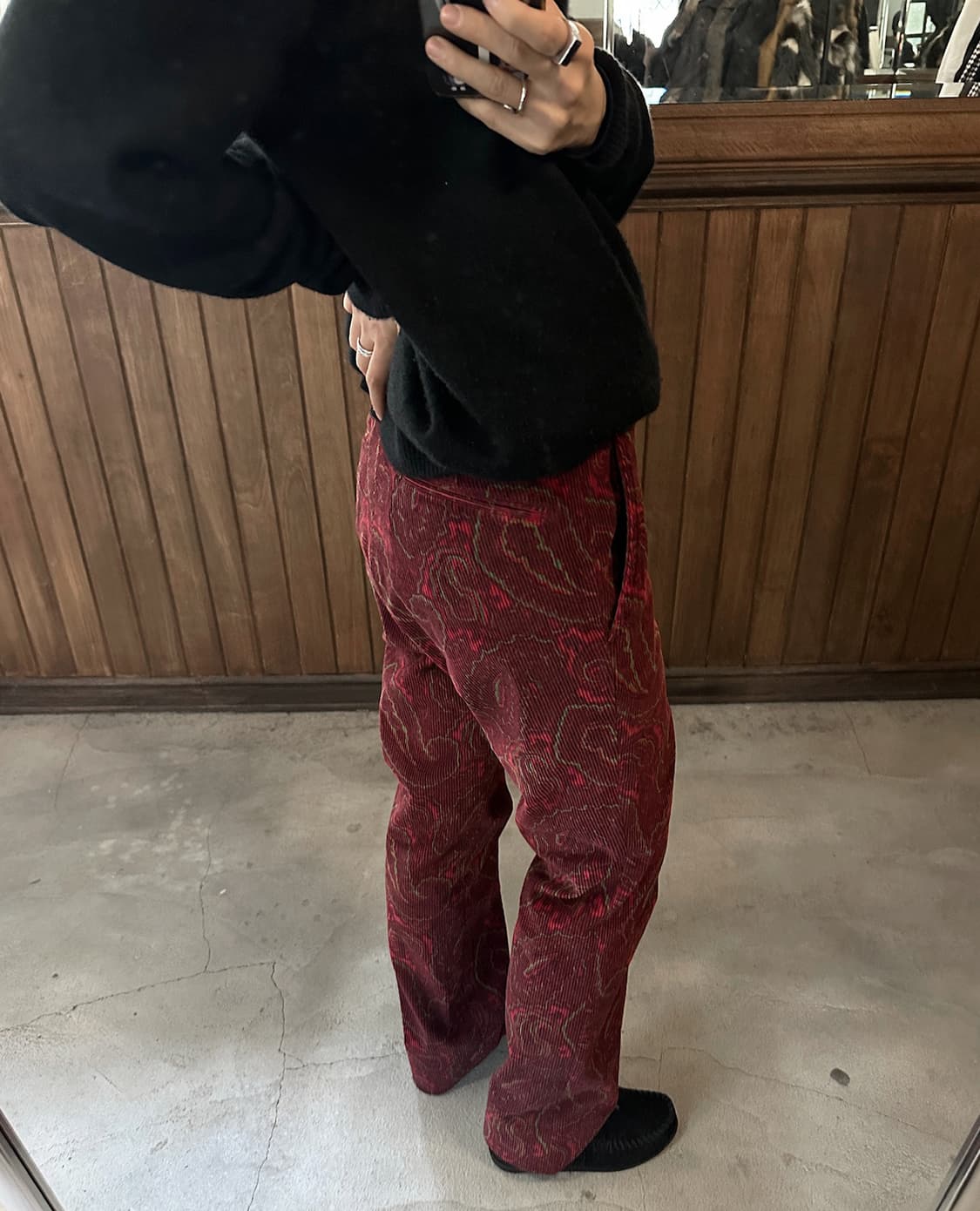 NEEDLES paisley corduroy pants 상품이미지1