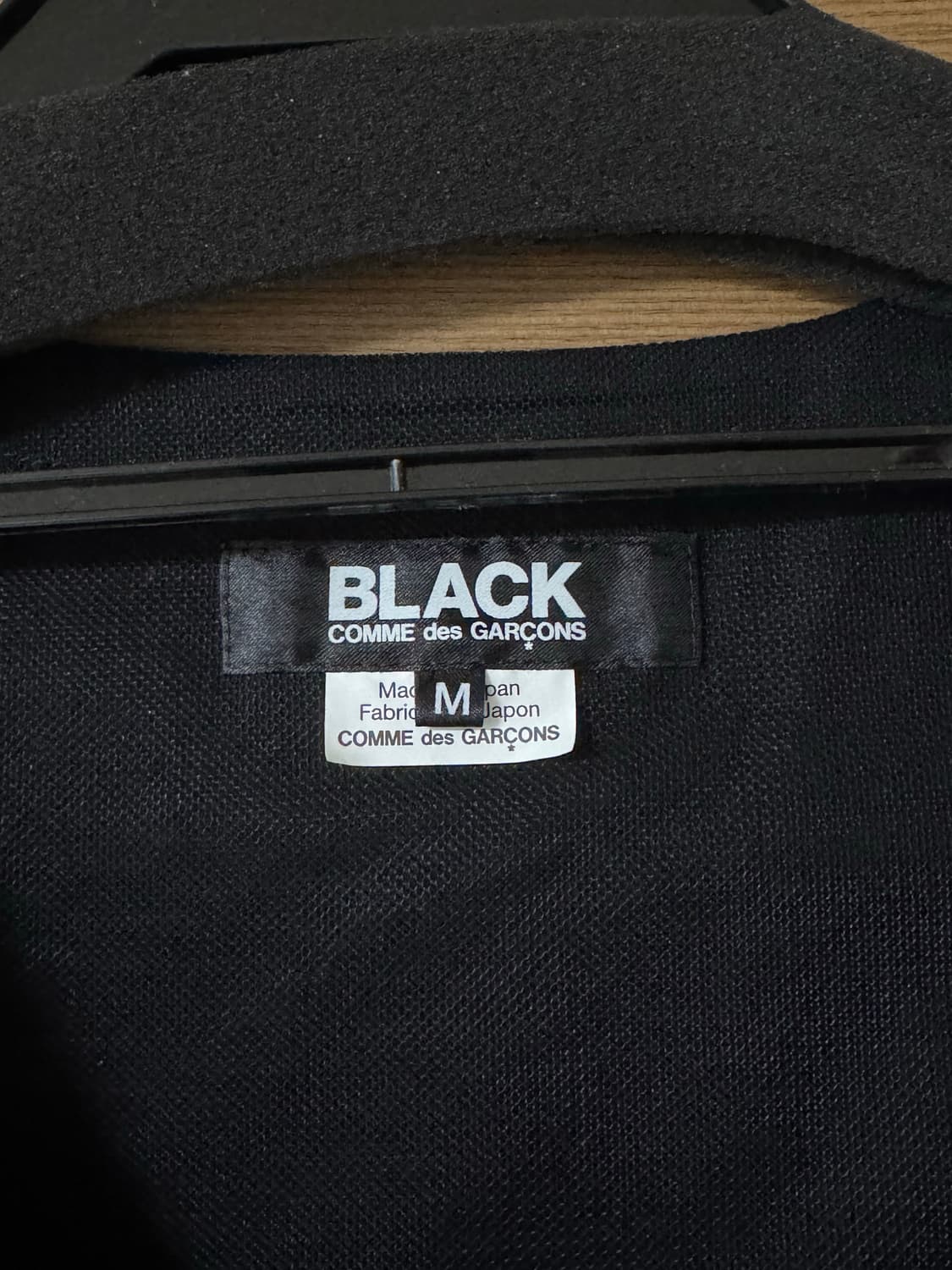 블랙 꼼데가르송 24FW 오간자 프릴 원피스 (M) 상품이미지4