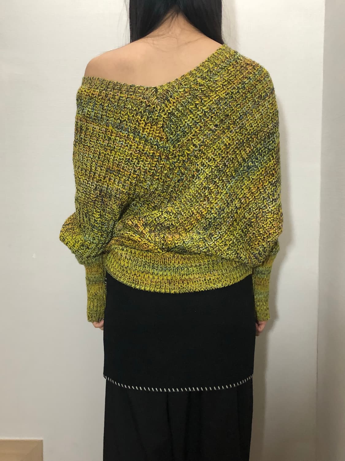 빈티지 비비드 포켓 니트 상품이미지7