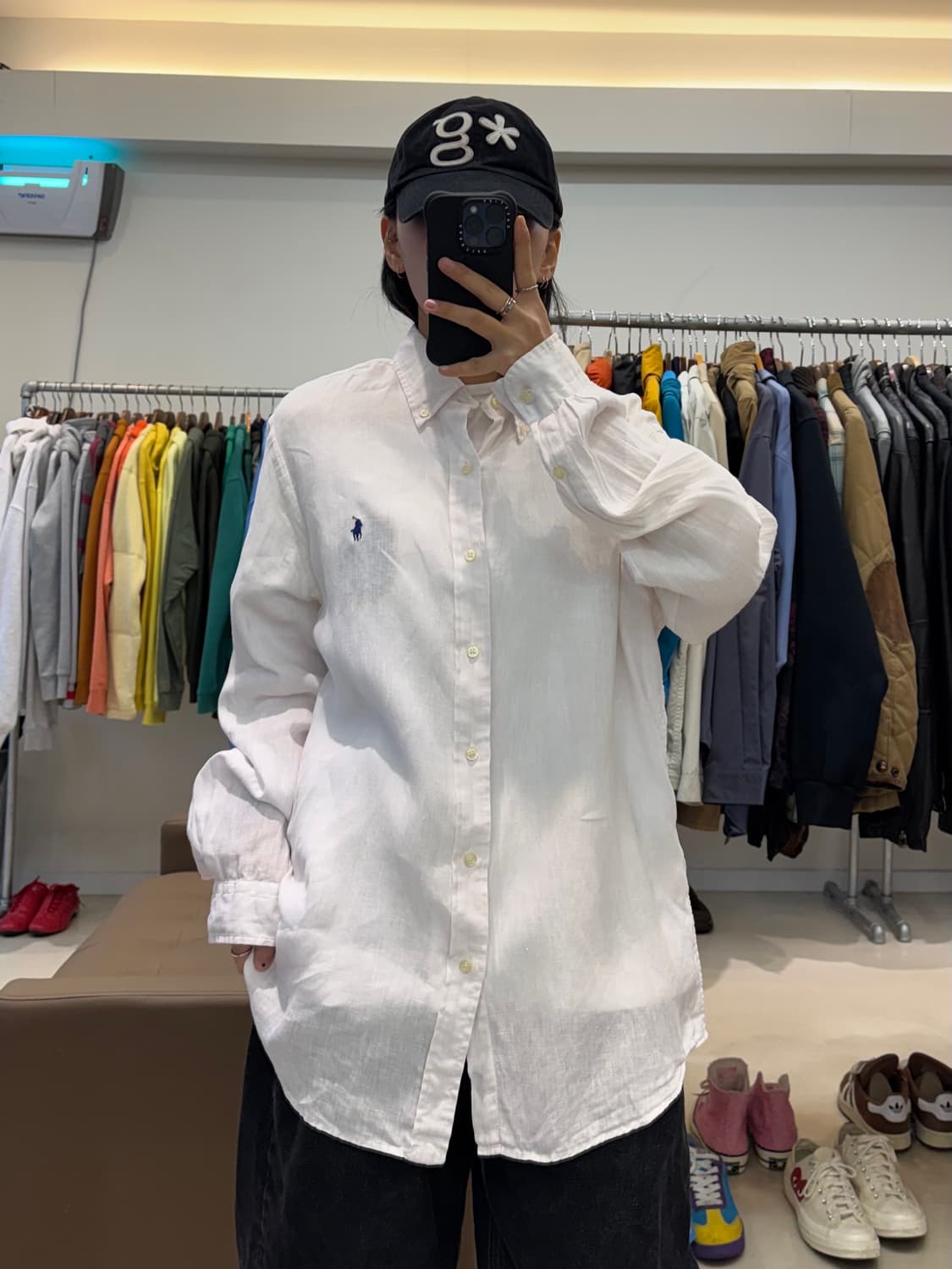 폴로 랄프로렌 린넨 셔츠 상품이미지5