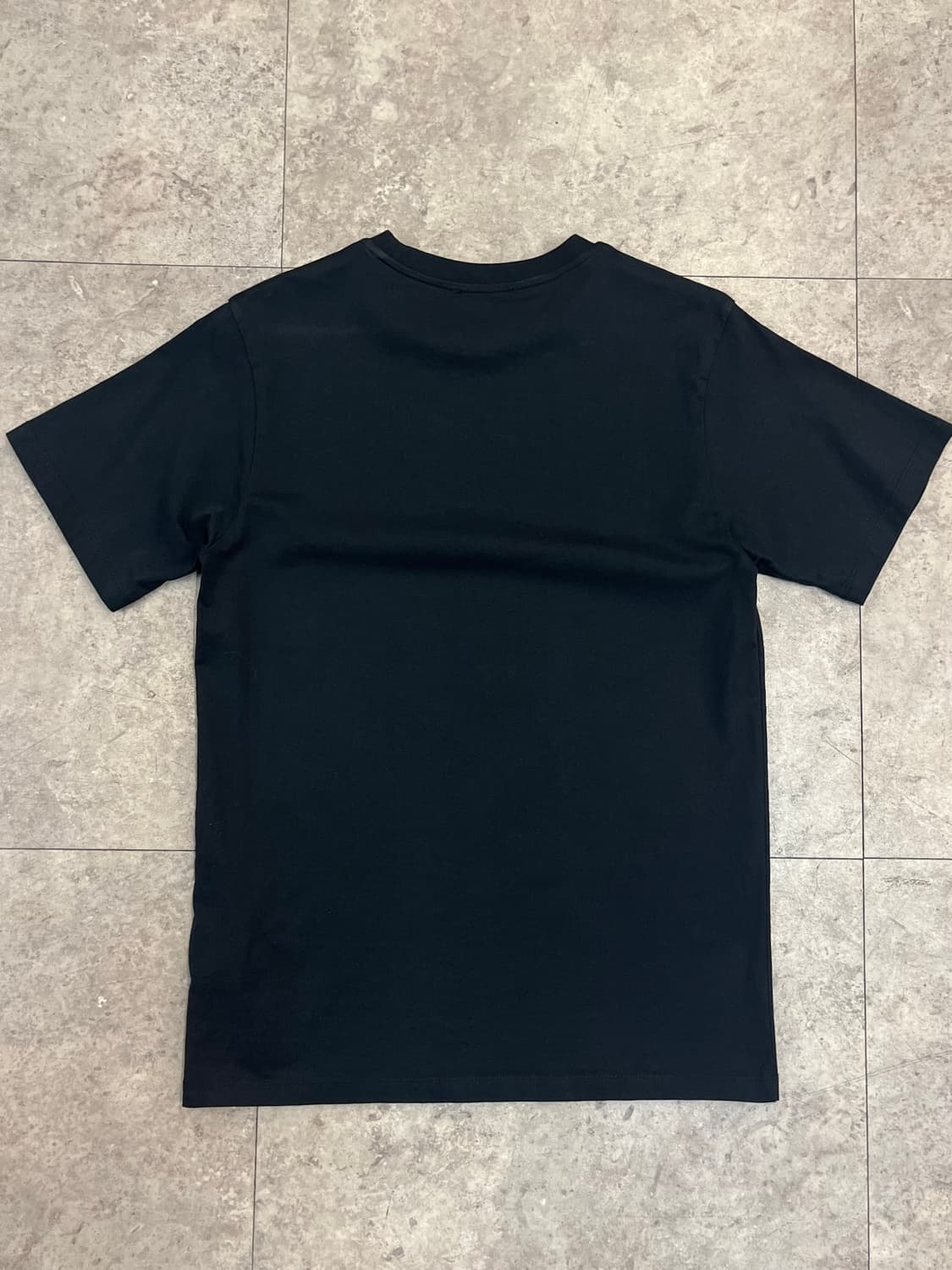 프라다 베이직 반팔티 블랙 M #csz3727 상품이미지7