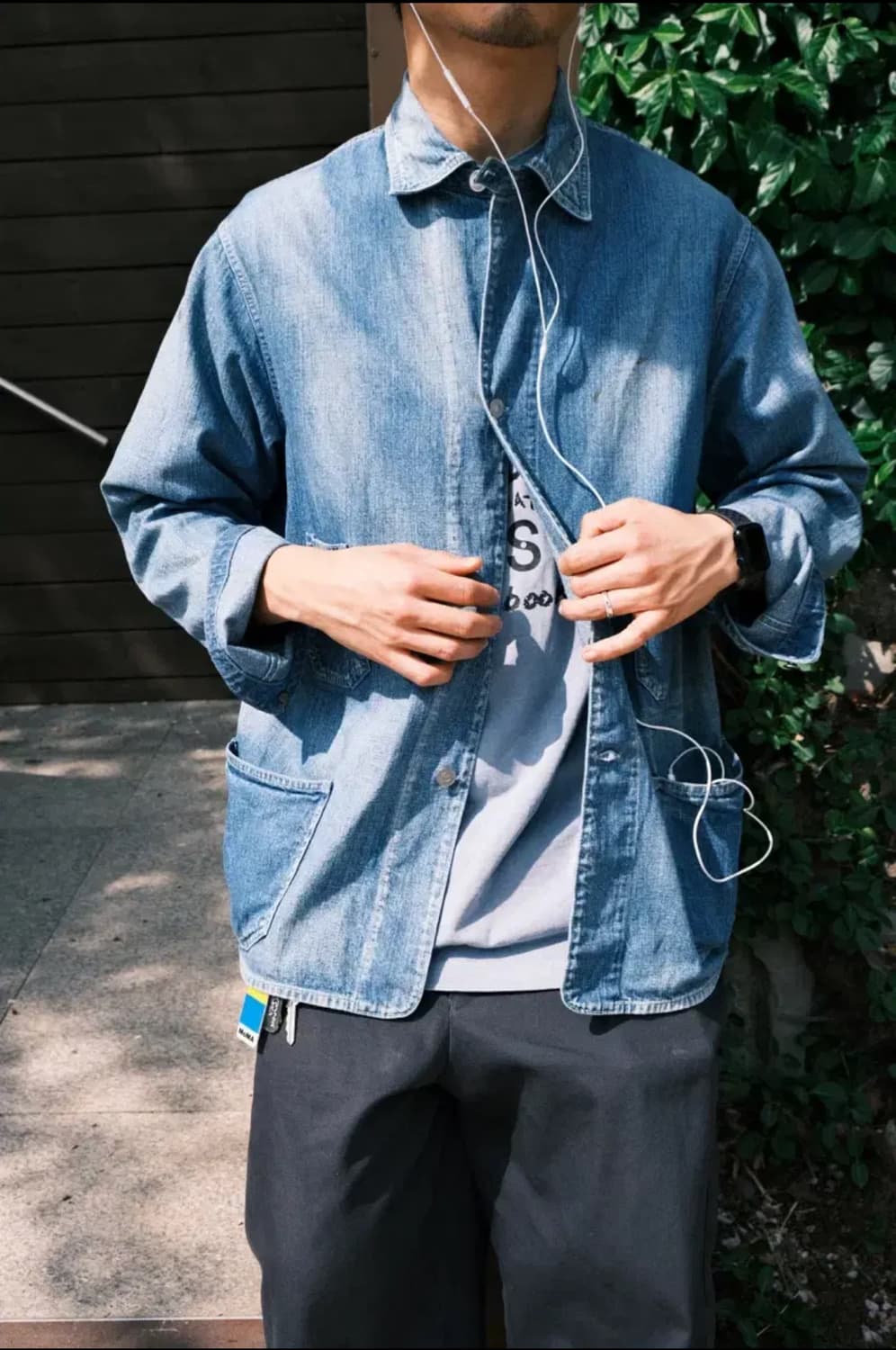 A.PRESSE 아프레쎄 24SS 빈티지 데님 커버올 상품이미지5