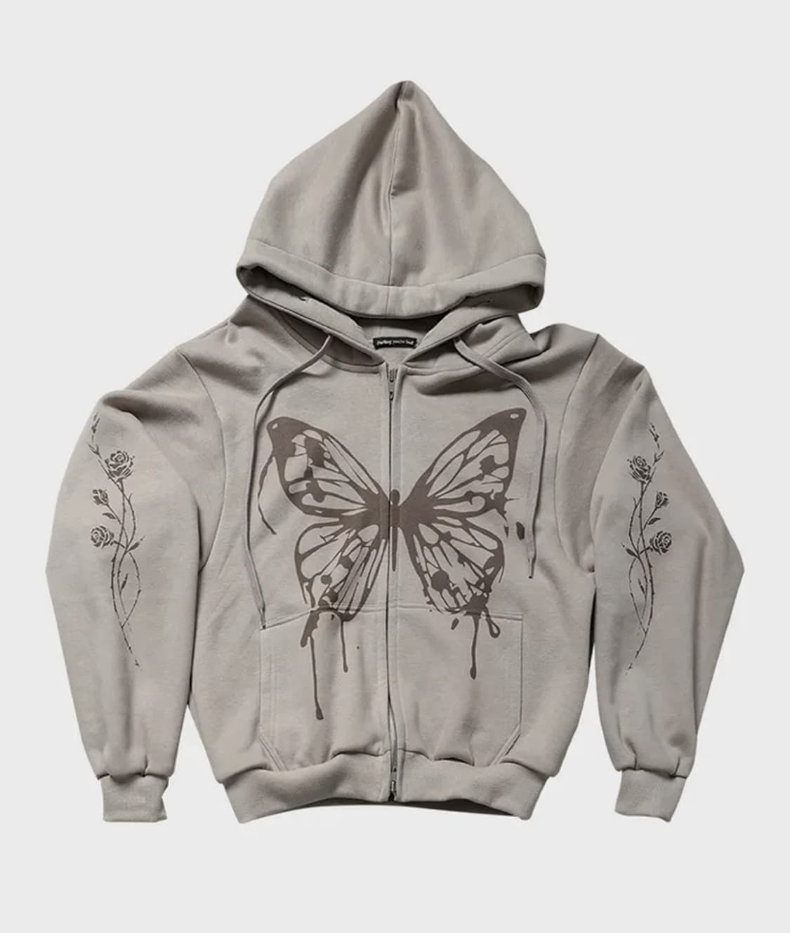 달링유어배드 BUTTERFLY SPLATTER ZIP-UP 상품이미지3