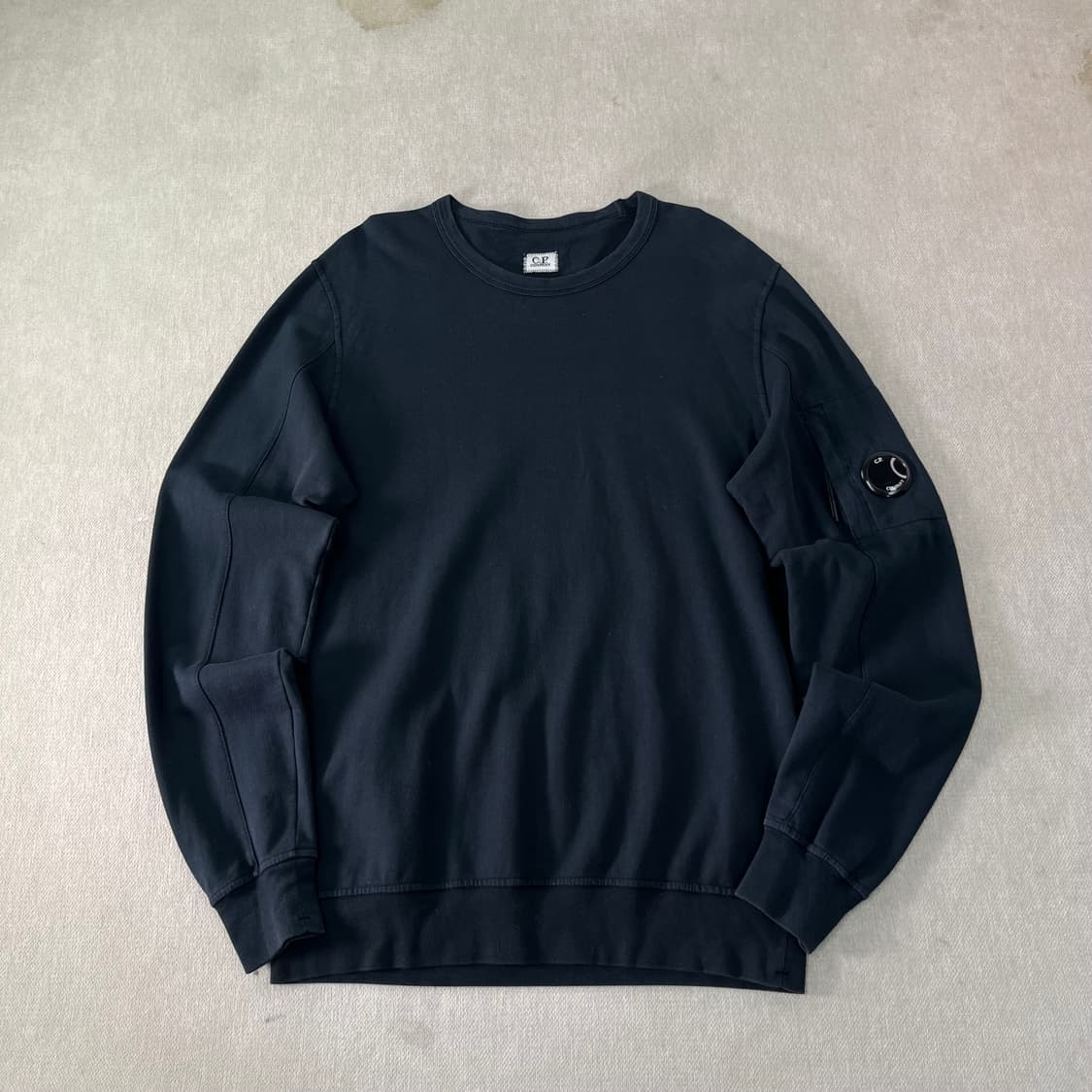 100 CP컴퍼니 11주년 렌즈와펜 블랙 롱슬리브 티셔츠 상품이미지1