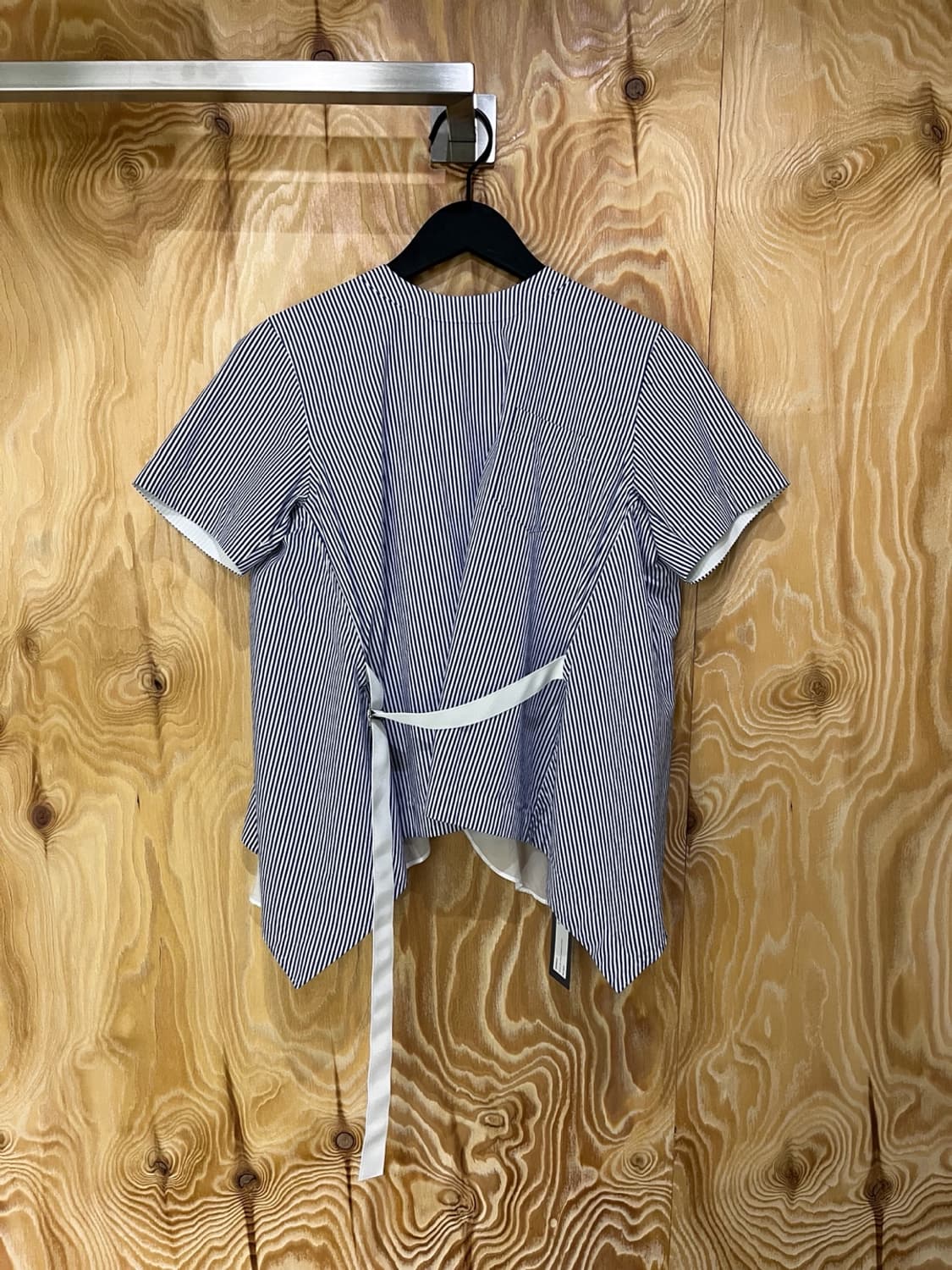 사카이 16s/s 스트라이프 하프 블라우스 상품이미지1