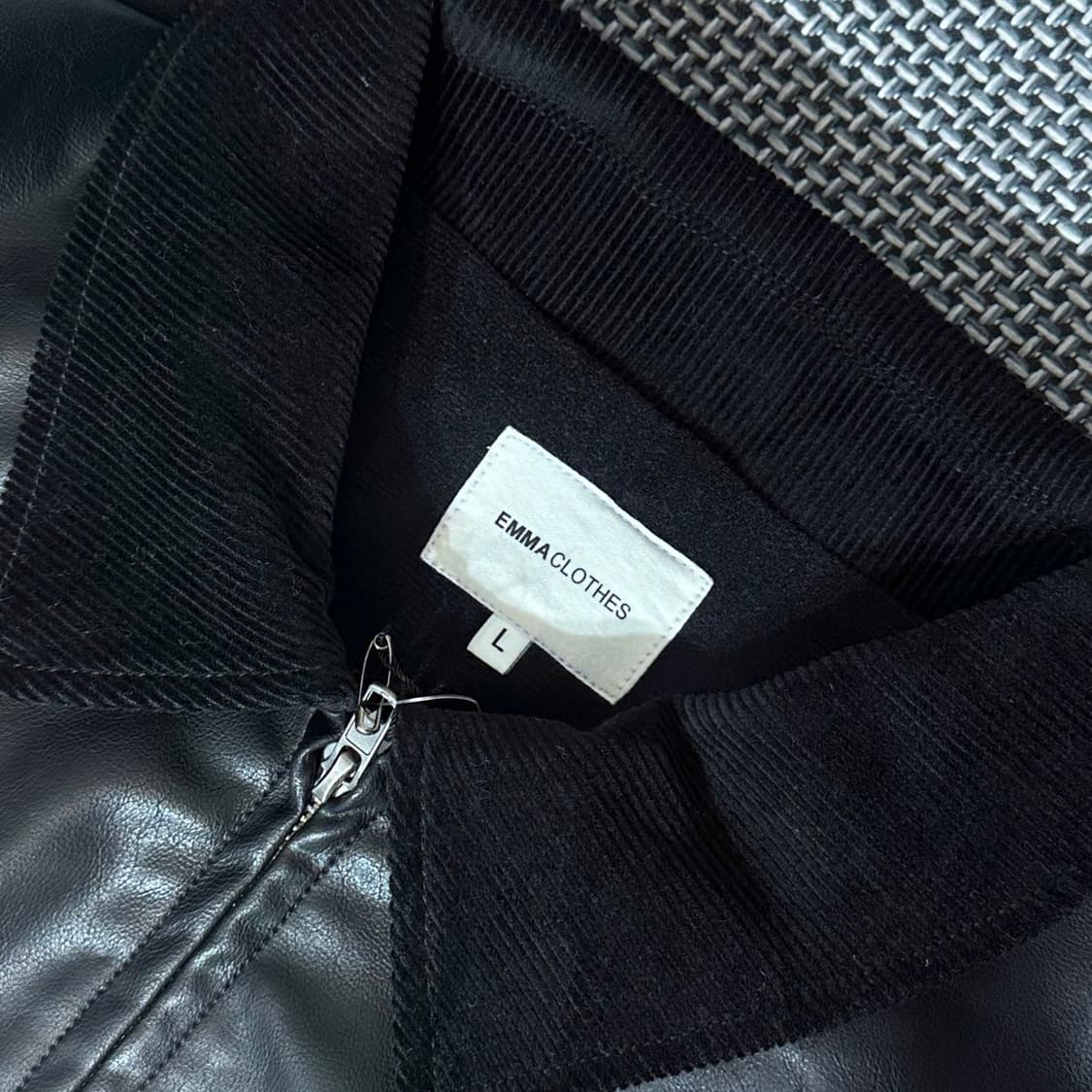 엠마클로즈 레더자켓 (L) 상품이미지7