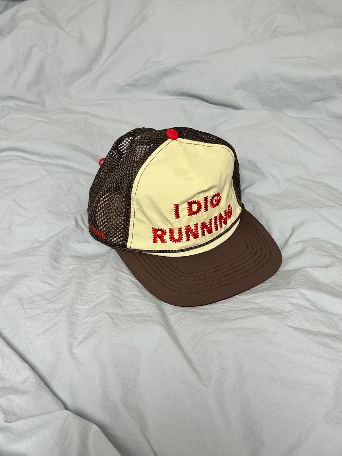 [새상품] 알렉스조노 I DID RUNNING 볼캡 모자 상품이미지3