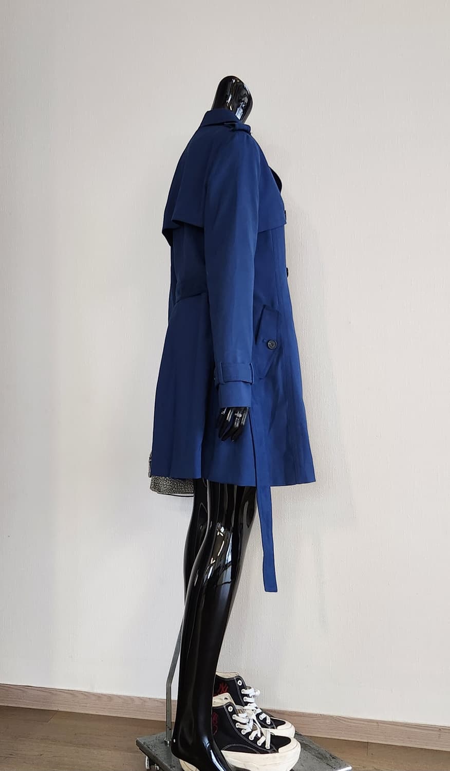 네이비 트렌치코트 상품이미지3
