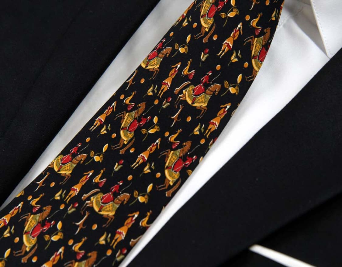 페라가모 9.3cm A+등급 남자 명품 넥타이 상품이미지5